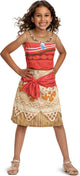Disguise disney klassieke vaiana-meisjeskostuum oranje 3-4 years