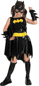Vegaoo batgirl™ kostuum voor meisjes - kinderkostuums - 98 104