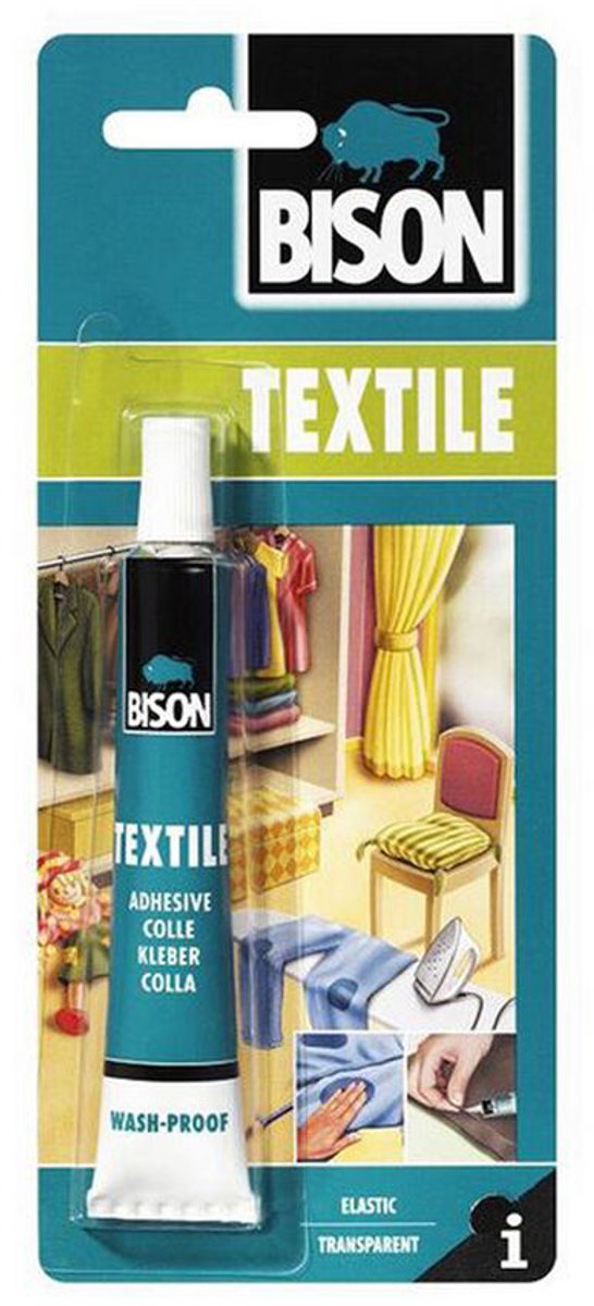 Bison textiellijm - 25ml