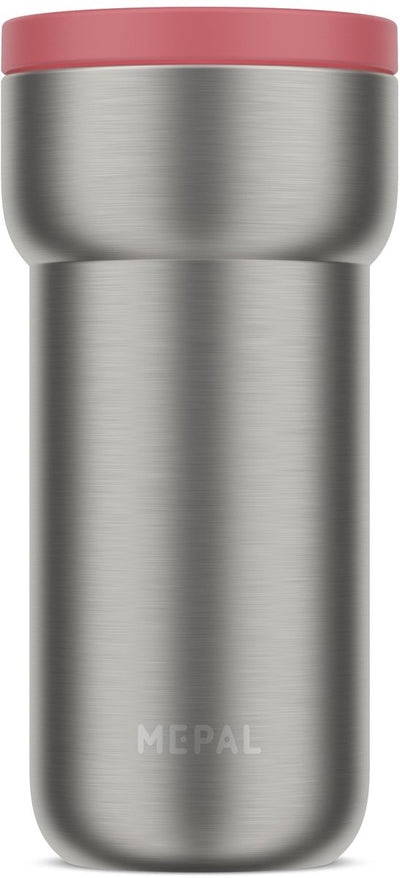 Mepal isoleerbeker ellipse - 375 ml - koffiebeker to go - lekdicht - vivid mauve