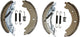 Bpw set remschoenen brake shoe set .
