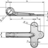 Bünte opschroefoog fbs . invasive fbs gr.0 d=12,5 length 95mm