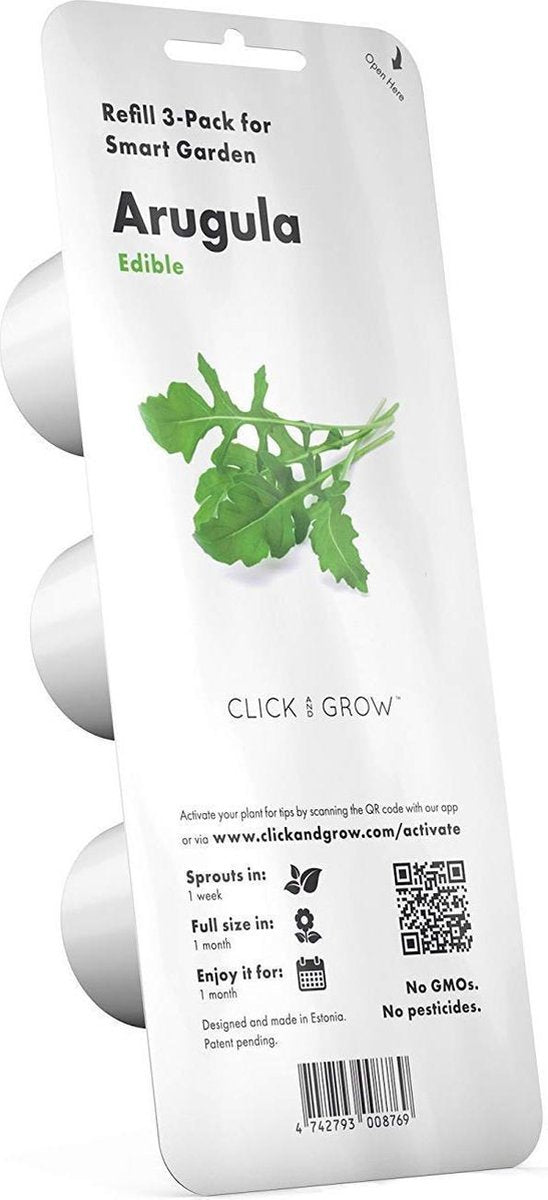 Click grow click grow navulling rucola