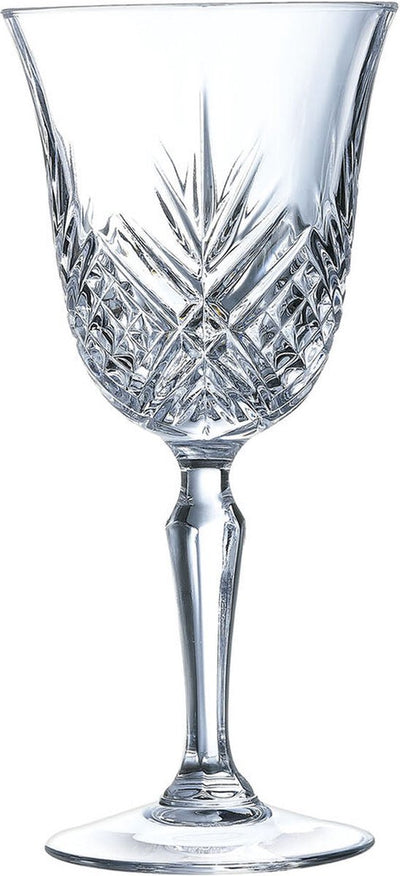 Arcoroc broadway wijnglazen 25 cl 250 ml | set van 6 stuks | geschikt voor witte wijn | glas | vaatwasserbestendig | voor thuis en horeca