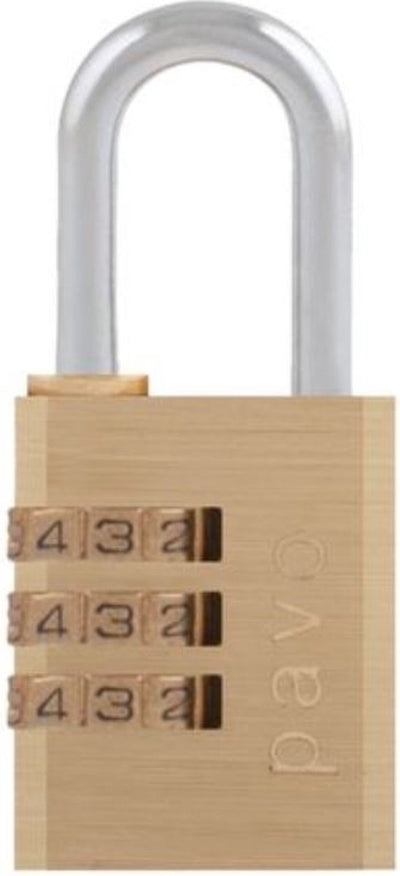 Pavo hangslot met cijferslot 41x28x12mm