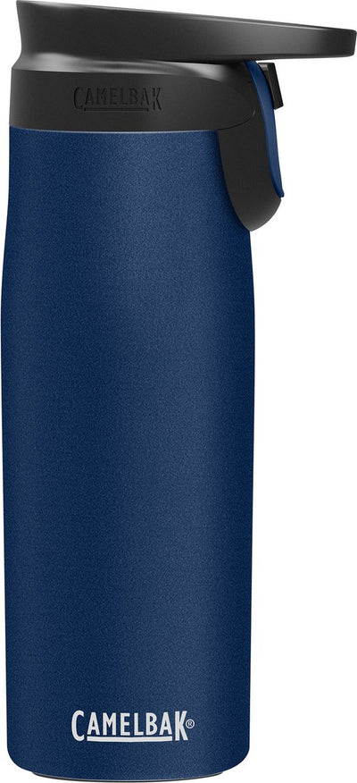 Camelbak forge flow self seal - isolatie koffiebeker theebeker - 600 ml - blauw (navy)