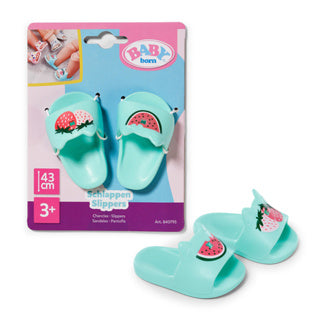 Baby born slippers 3 assorted 43cm | 2 stuks