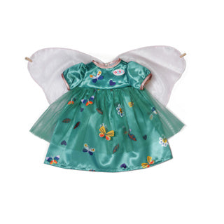 Baby born fairy dress with wings 43 cm | 2 stuks