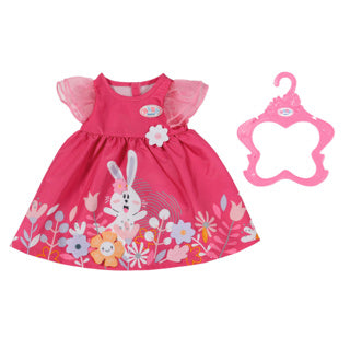 Baby born dress flowers 43 cm | 2 stuks