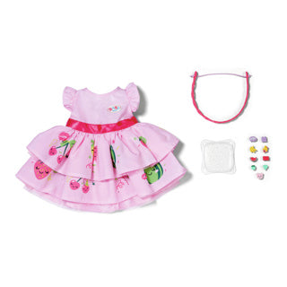 Baby born dress with pinplay 43cm | 2 stuks