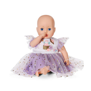 Baby born lilac tutu dress 43 cm | 2 stuks