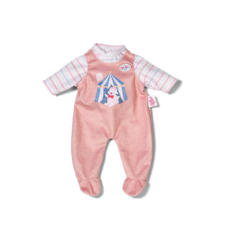 Baby born romper apricot 36 cm | 2 stuks