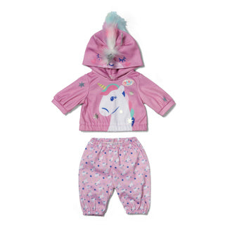 Baby born outfit unicorn 43 cm | 2 stuks