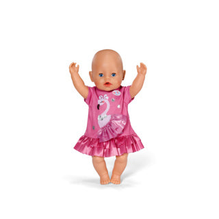 Baby born dress flamingo 43 cm | 2 stuks
