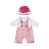 Baby born onesie with hat 43 cm | 2 stuks
