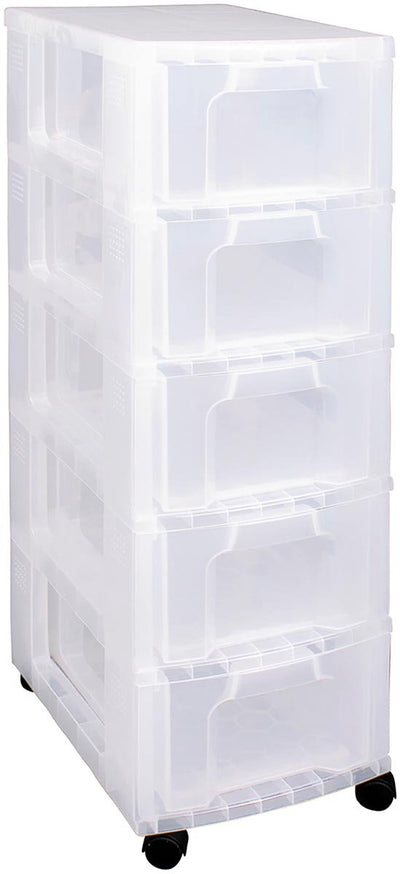 Really useful box ladenblok 5 x 12 l | transparant