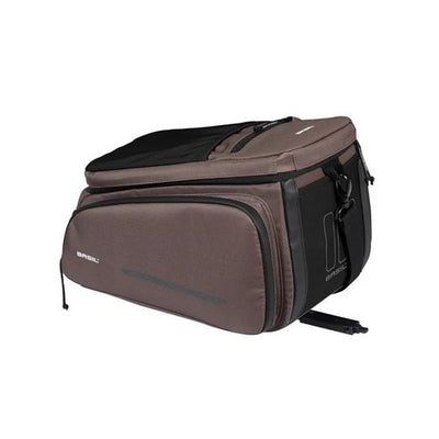 Basil gepäckträgertasche move trunkbag move incl. mik2.0 plate brown