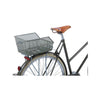 Basil Cento Flower S - fietsmand - achterop - olive green