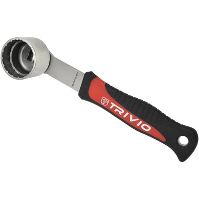 Trivio - fietsgereedschap trapassleutel met cups voor externe cups