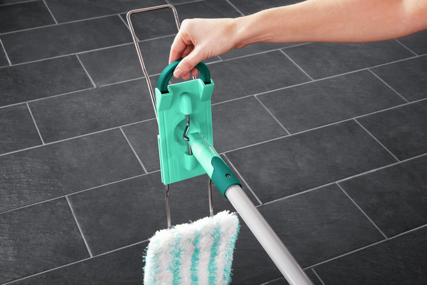 Vloerwisser leifheit twist systeem blauw