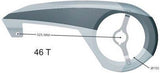 kettingscherm Esencia 49 cm 46T transprant zwart - afbeelding 2