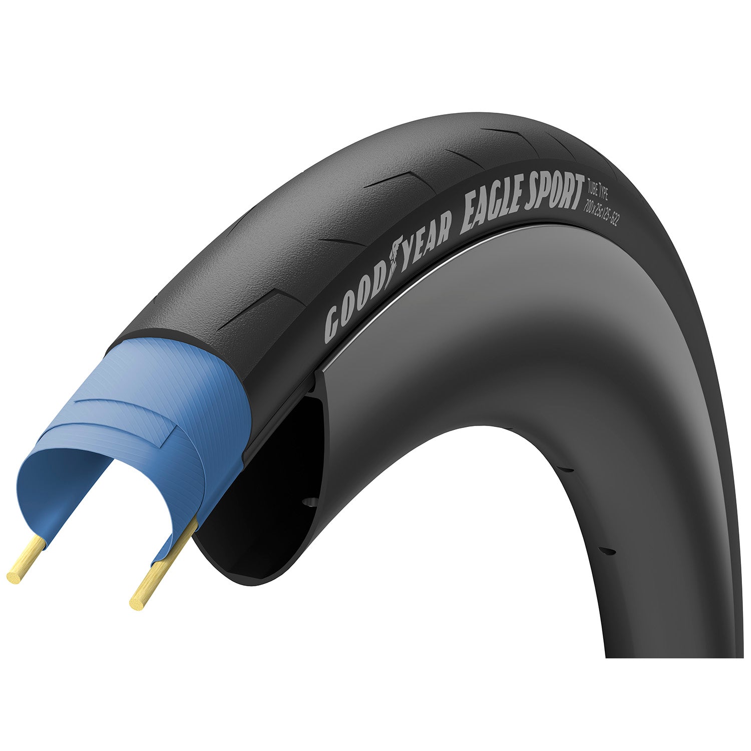 Goodyear eagle sport tt folding tire
