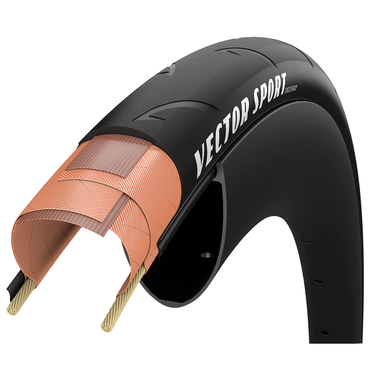 Goodyear vector sport tr folding tire
