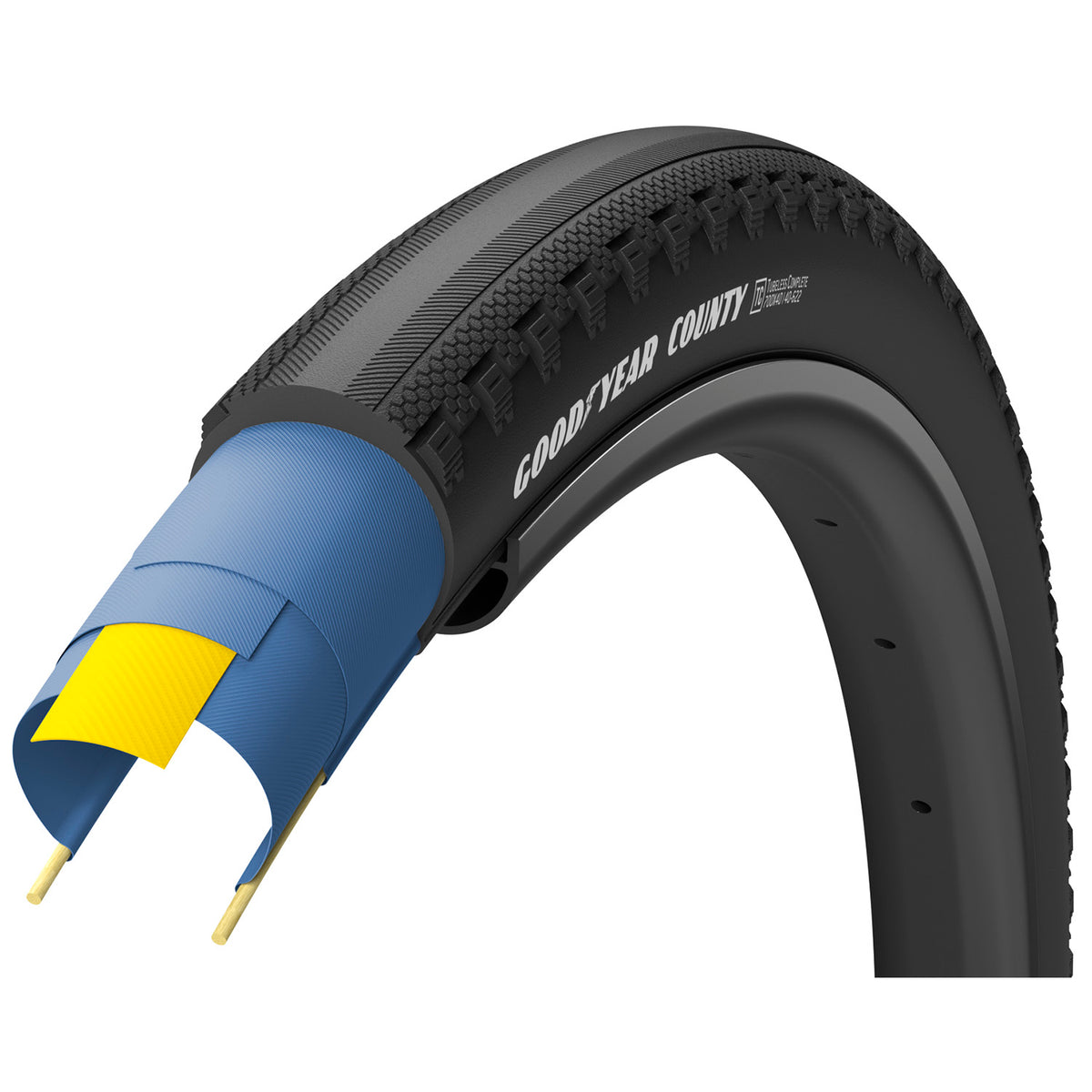 Goodyear county tr folding tire