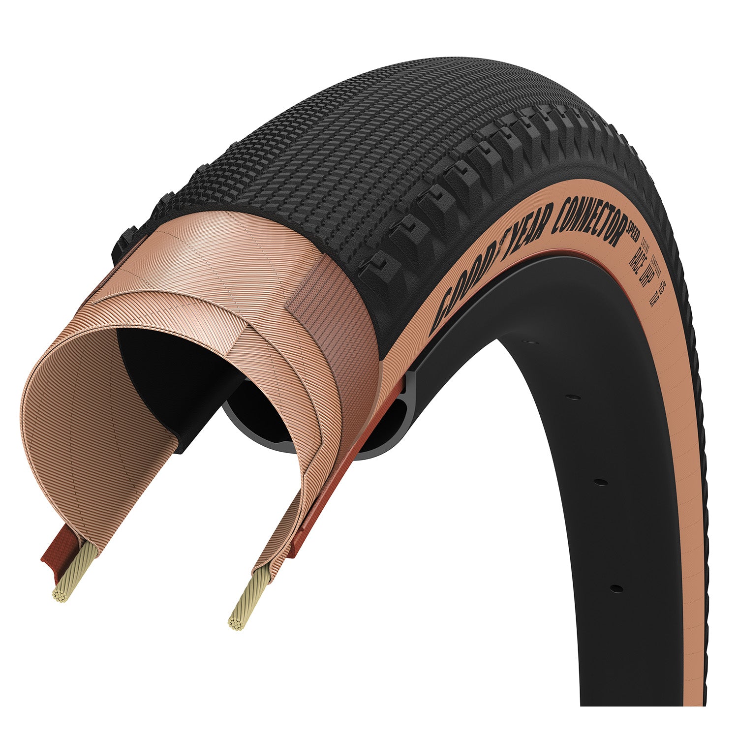 Goodyear connector speed folding tire