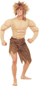 Widmann gespierd jungle man kostuum voor heren - verkleedkleding - large