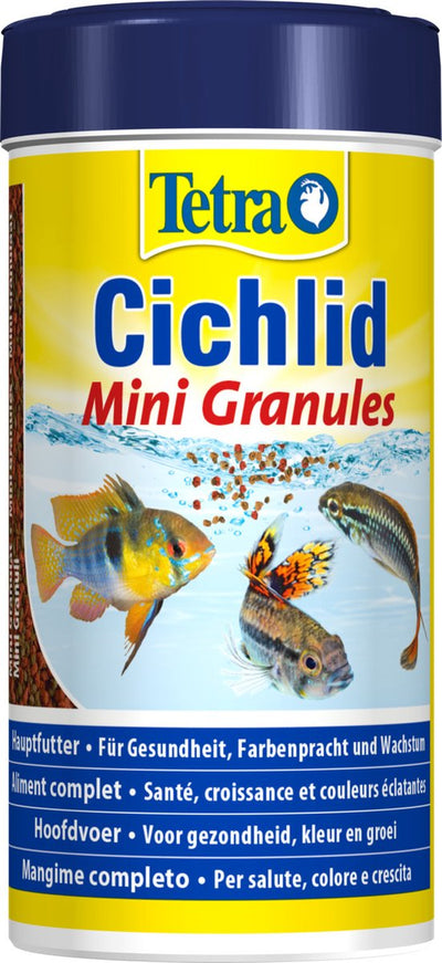 Tetra cichlid mini granules - vissenvoer - 250 ml