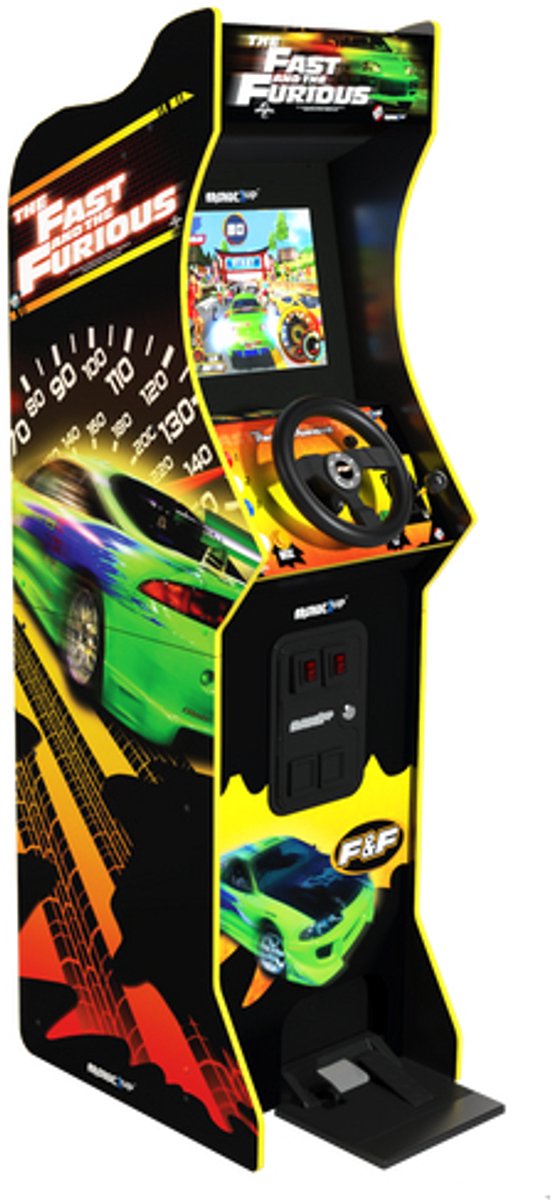Arcade1up - the fast the furious deluxe arcade kast - inclusief 4 games