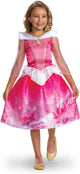Disguise disney prinses - sleeping beauty, aurora verhalenboek jurk classic, maat xs (3t-4t jaar), meisjes