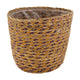 Naturel collections dijk natural collections mand zeegras met plastic binnenzijde ø18x16cm multi