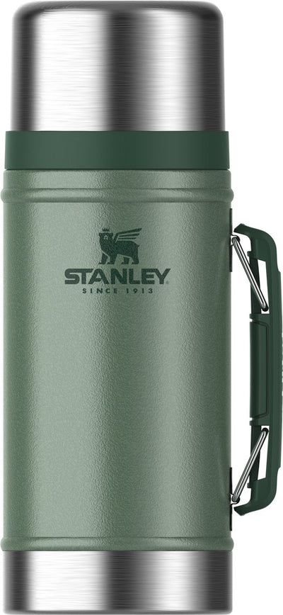Stanley classic legendary food jar 0.94l - thermos lunchbox houdt 20 uur warm - deksel dient als kom - lekvrije voedselcontainer - bpa-vrij - vaatwasserbestendig - hammertone green