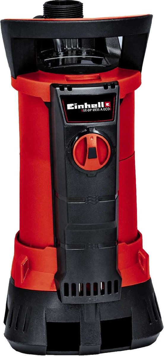 Einhell elektrische vuilwaterpomp ge-dp 6935 a - 690 w - 17500 l u - vuil tot ø35 mm - aqua-sensor technologie - incl. universele slangaansluiting