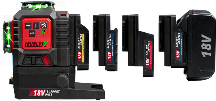 Levelfix x18va-mak smart adapter set 18v makita