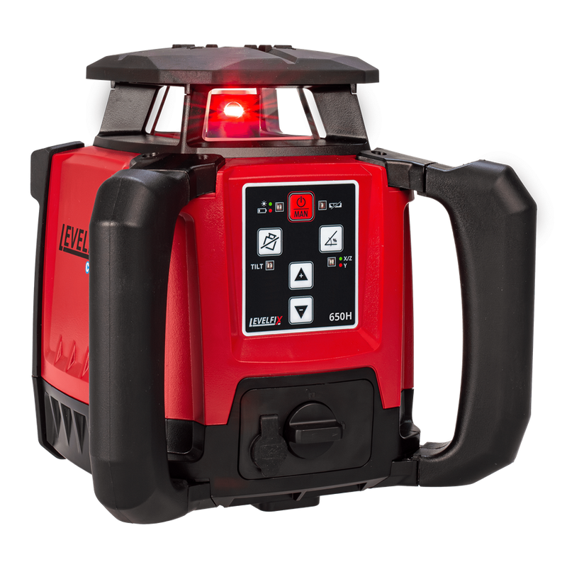 Levelfix bouwlaser 650h rood volautomatisch