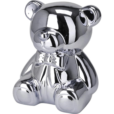 Home styling spaarpot beer zilver goud