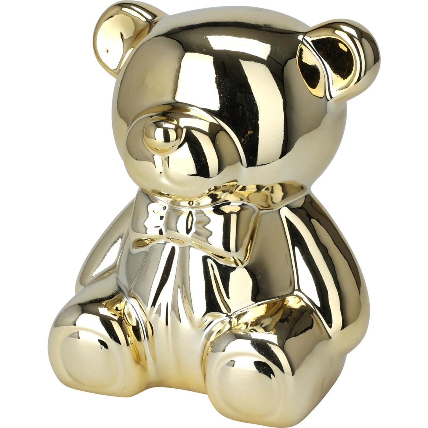 Home styling spaarpot beer zilver goud