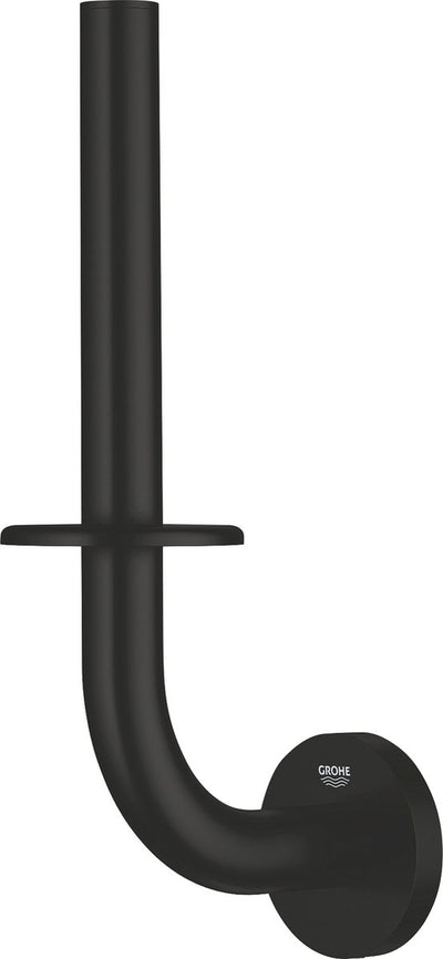 Grohe quickfix start reserve toiletrolhouder - matte black