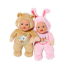 Baby born cutie for babies 18cm assorti | 2 stuks