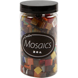 Creotime https: www.cchobby.nl glas-mozaiek-tegels-afm-10x10-mm-dikte-3-mm-ca-700-stuk-transparant-454-gr-1-doos - afbeelding 2