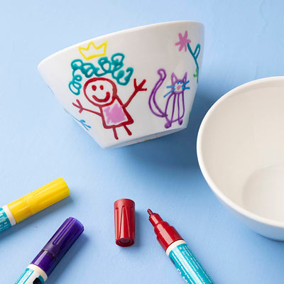 Creativ company muesli kom, h: 7 cm, d 12,5 cm, wit, 20 stuk 1 doos