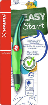 Stabilo easyoriginal - ergonomische rollerball - rechtshandig - blauwe inkt - holograph edition - navulbaar - groen - afbeelding 1