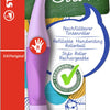 Stabilo easyorginial ergonomische rollerball pen - rechtshandig - blauwe inkt - navulbaar - pastel lila blush