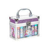 Frozen make-up koffertje met 4 lipbalsem | 3 stuks - afbeelding 1