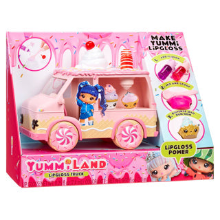 Yummiland lipgloss truck - maak yummi lipgloss - poppenauto