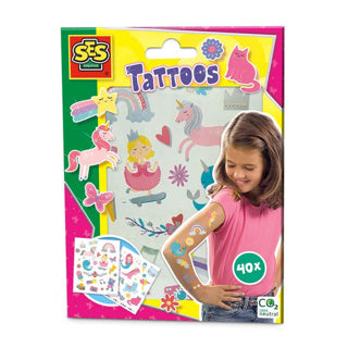 Ses tattoos voor kinderen - sprookjes