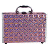 Casuelle make up koffer roze holografisch